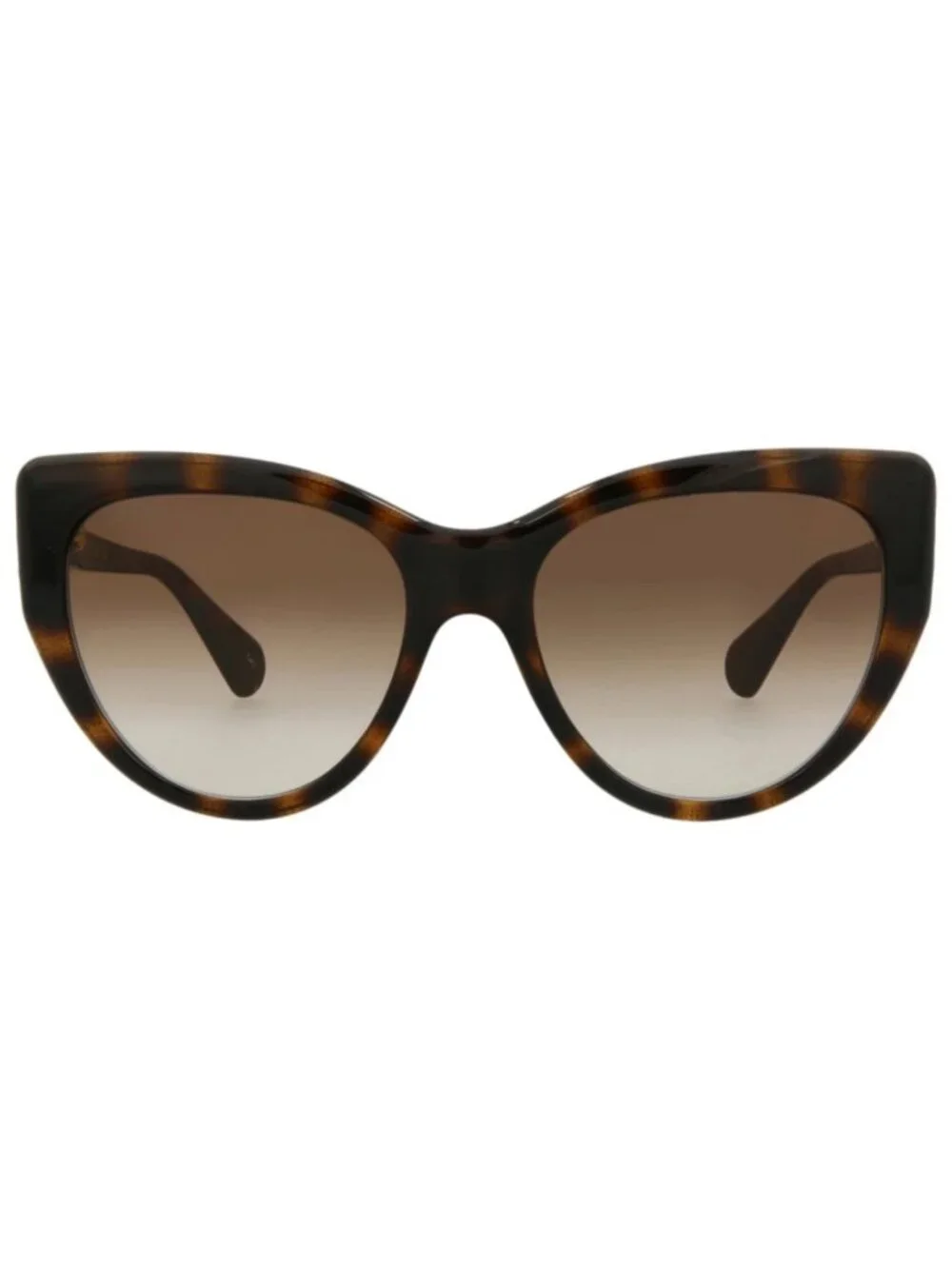 New Gucci Women's Sunglasses Cat Eye Injection Frame Havana Havana Brown
